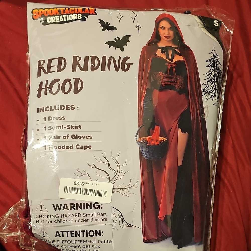 Spooktacular Creations  Red Riding Hood Costume